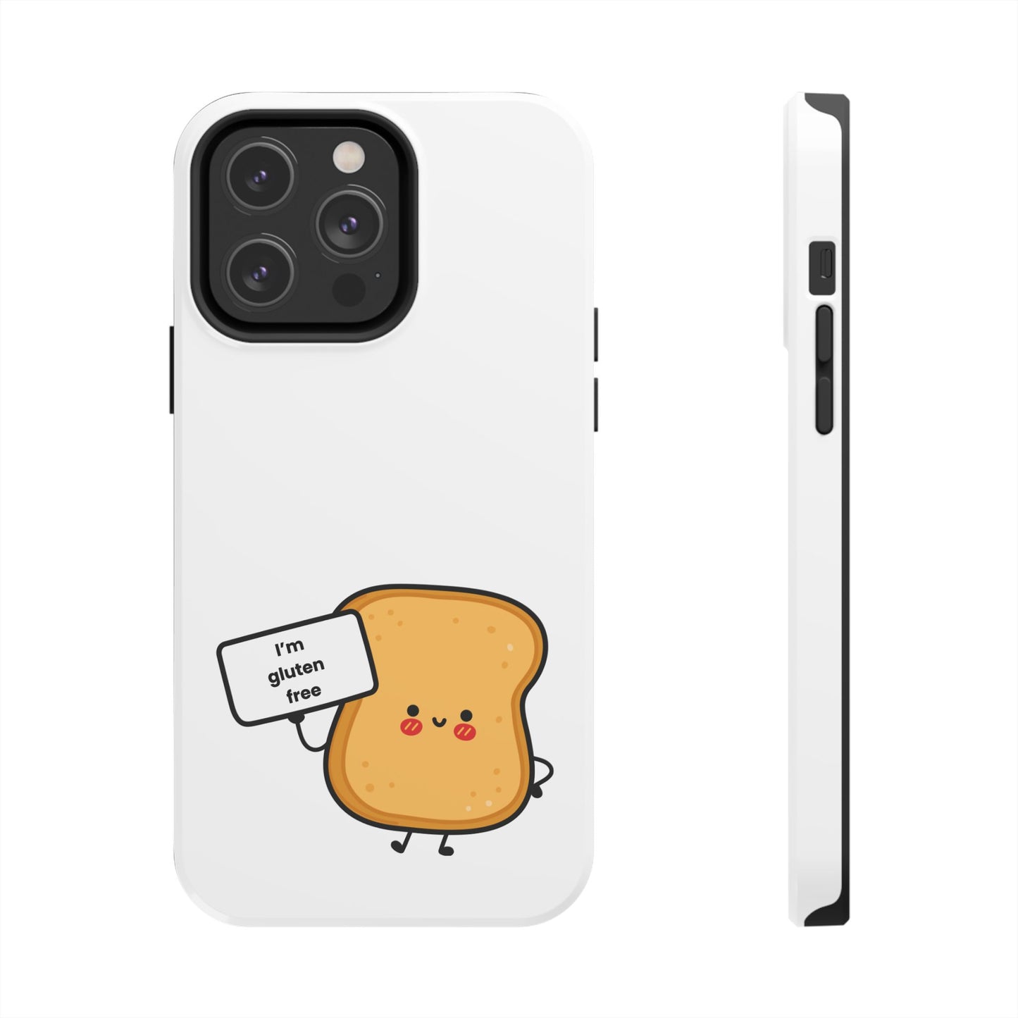 Gluten free toast - Funny Tough Phone Cases - FatCeliac’s Store
