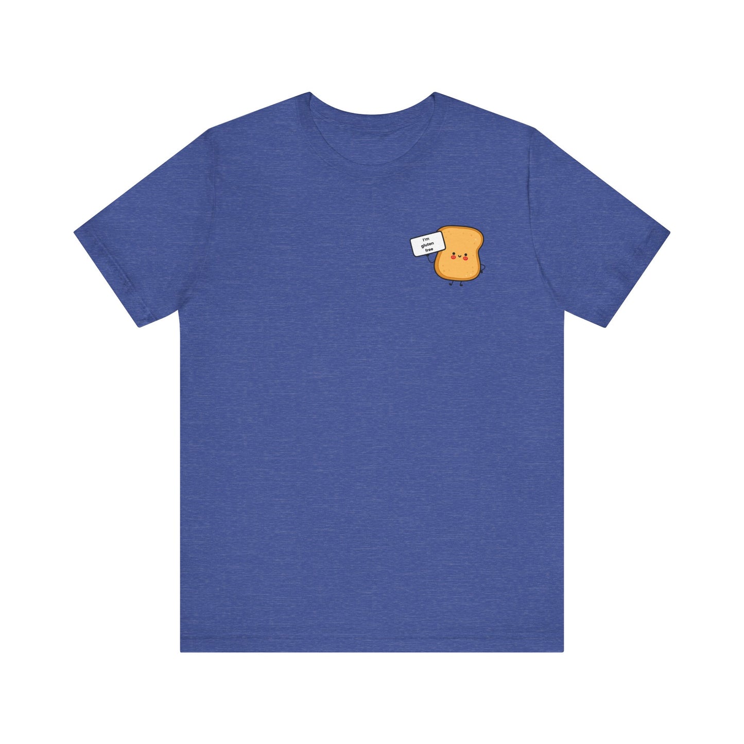 T-Shirt - Gluten Free Toast Funny Foodie Tee - FatCeliac’s Store
