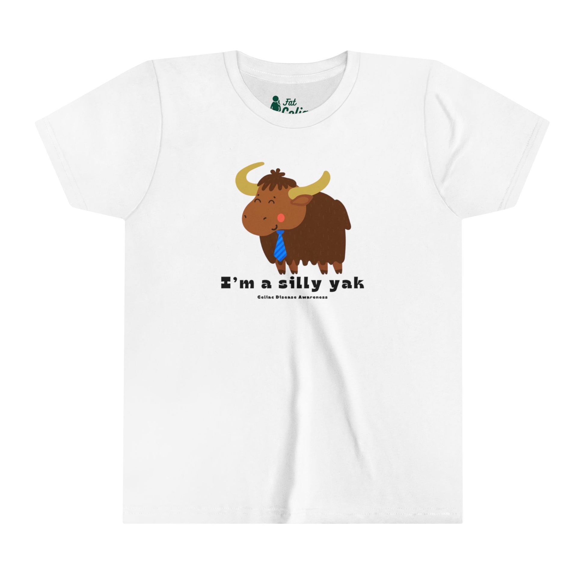 I’m a silly yak with a tie - Youth T0shirt - FatCeliac’s Store