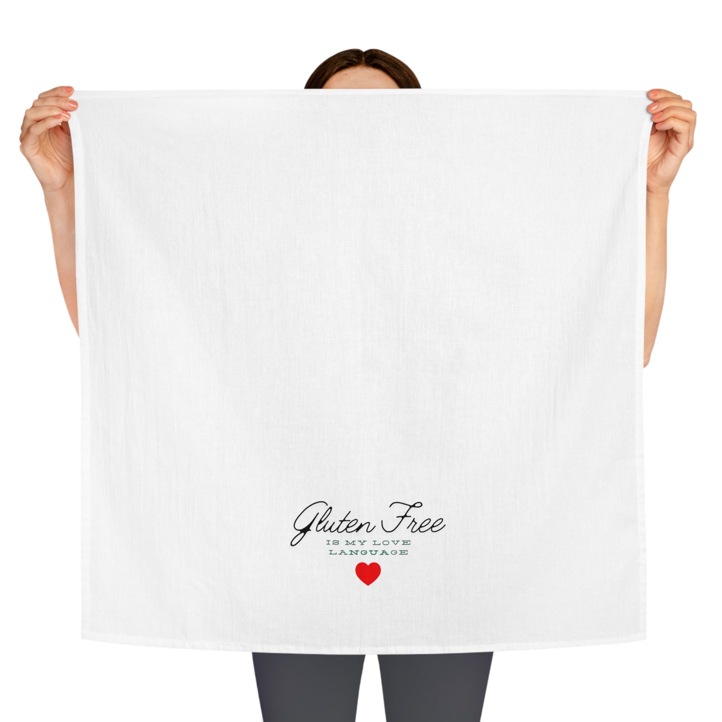 Gluten free is my love language tea towel - FatCeliac’s Store