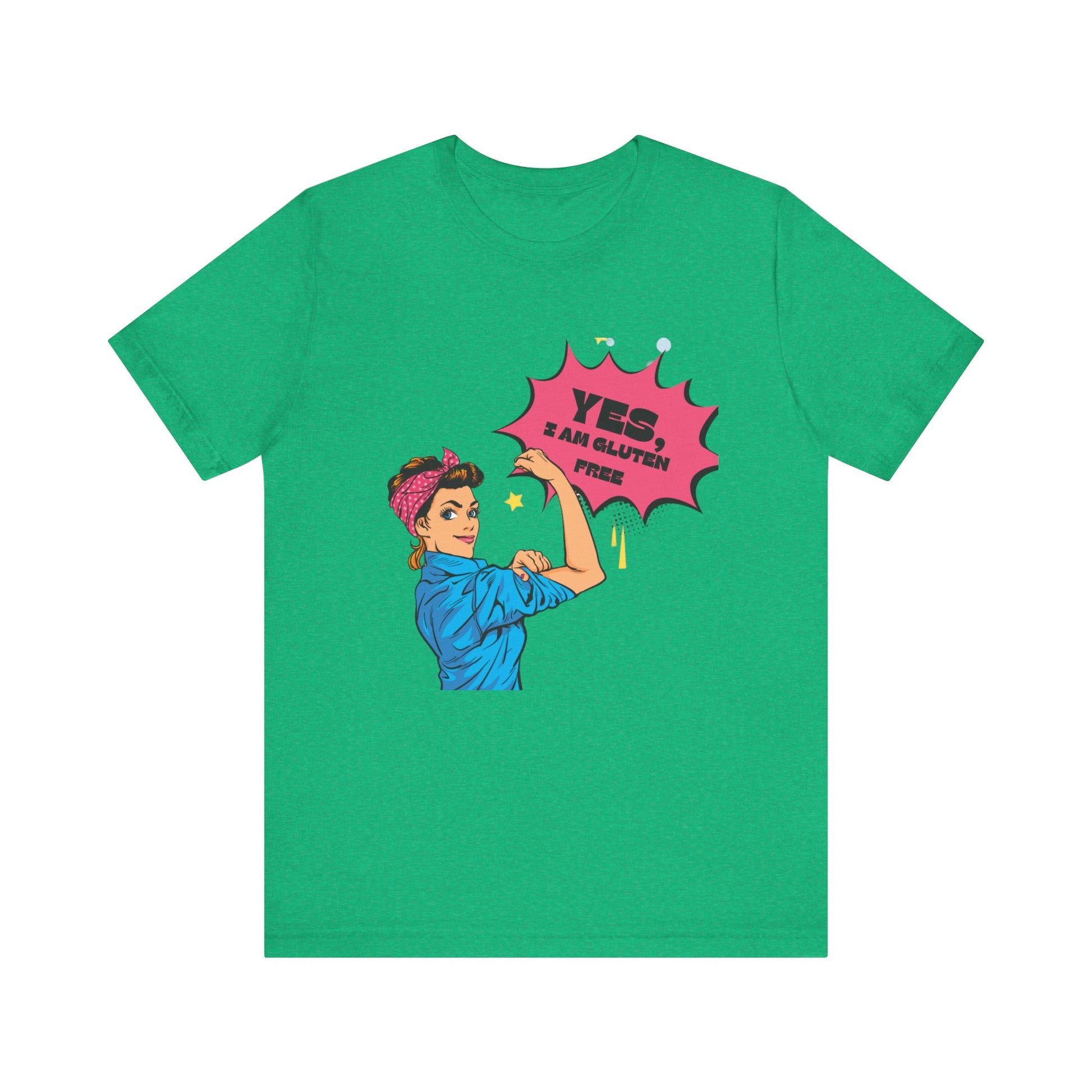 Tee in green