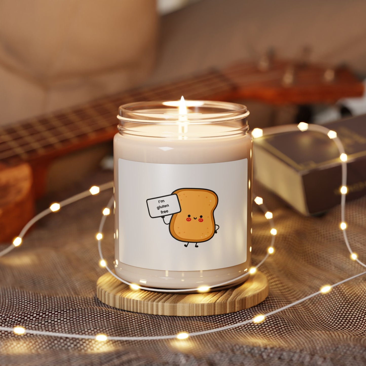 Gluten free Toast - Scented Soy Candle, 9oz - FatCeliac’s Store