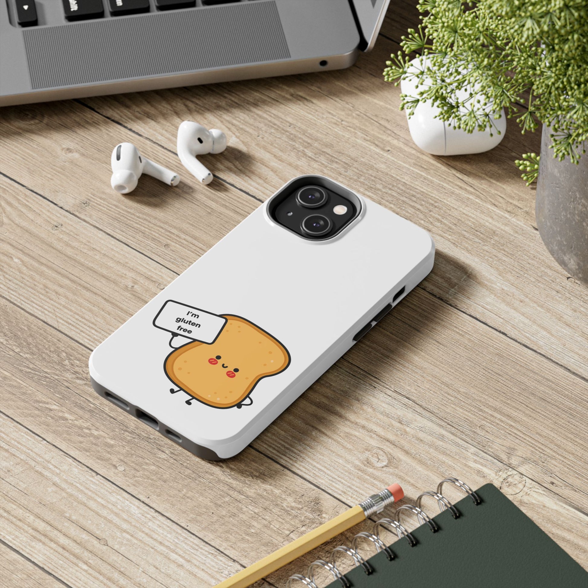 Gluten free toast - Funny Tough Phone Cases - FatCeliac’s Store