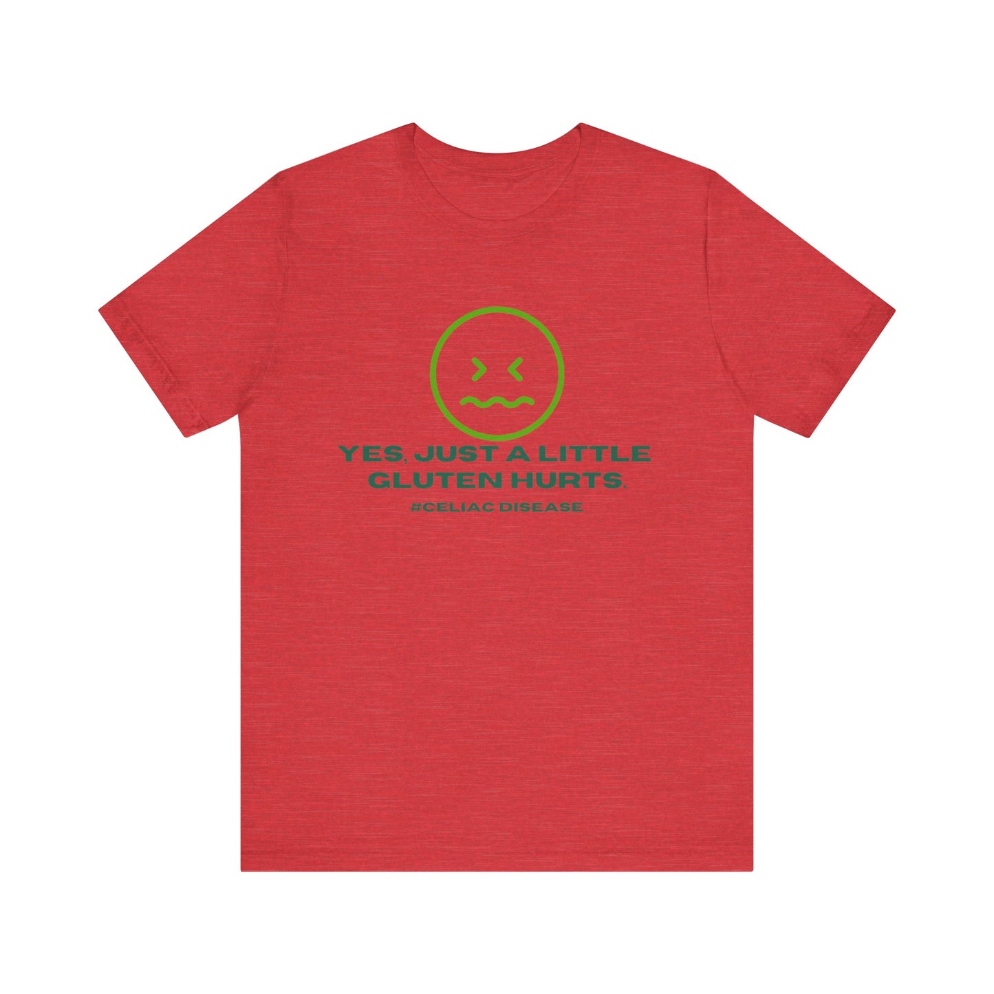 Gluten Hurts Tee - FatCeliac’s Store