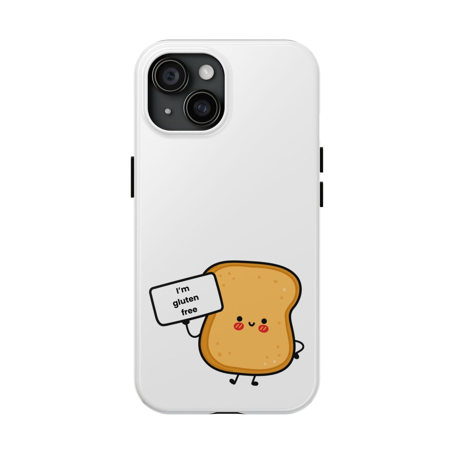 Gluten free toast - Funny Tough Phone Cases - FatCeliac’s Store