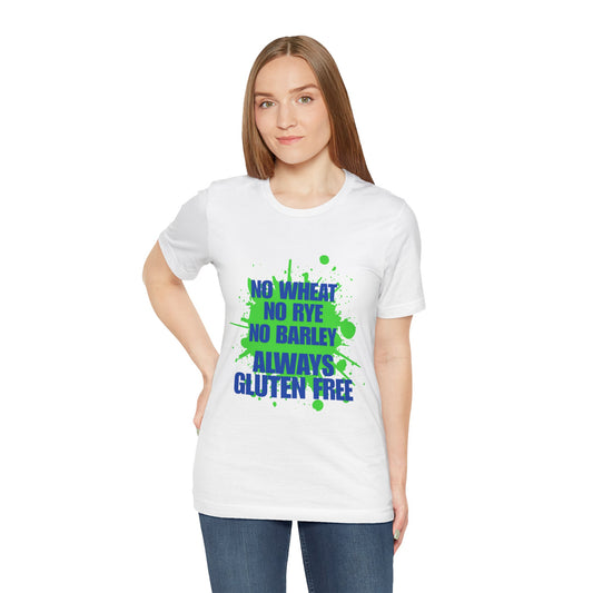 Always gluten free tee - Woman wearing white tee