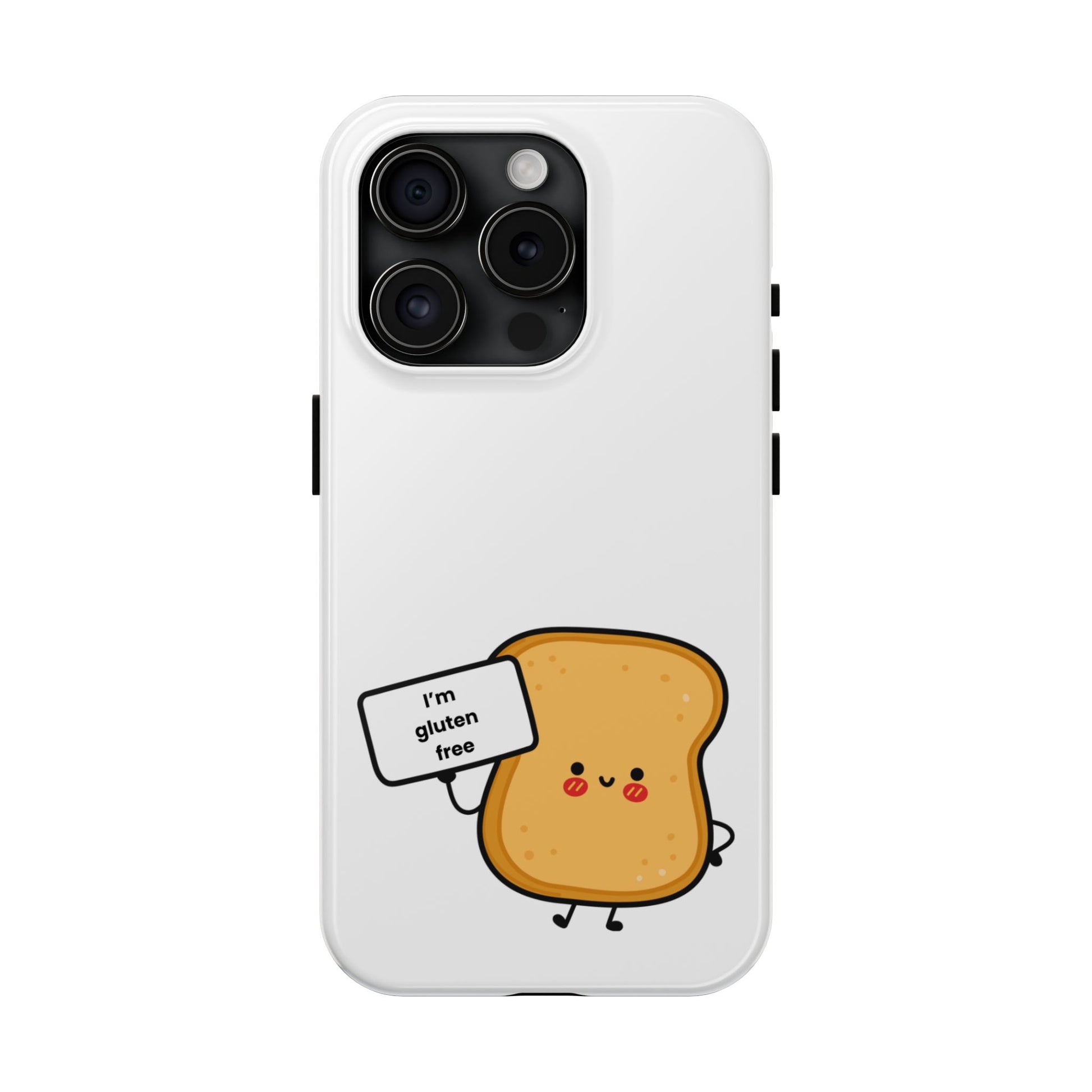 Gluten free toast - Funny Tough Phone Cases - FatCeliac’s Store