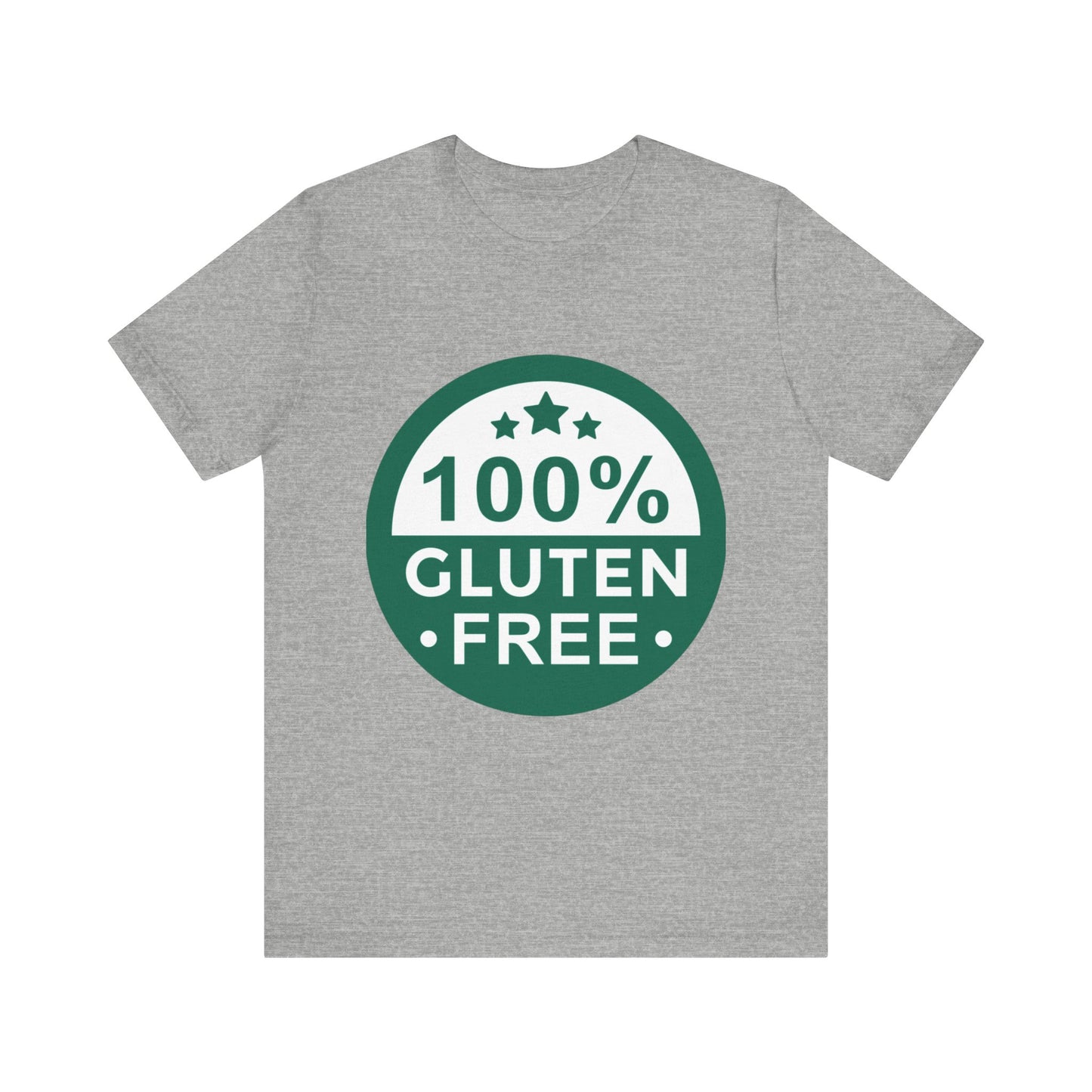 100% Gluten Free Unisex Tee - FatCeliac’s Store