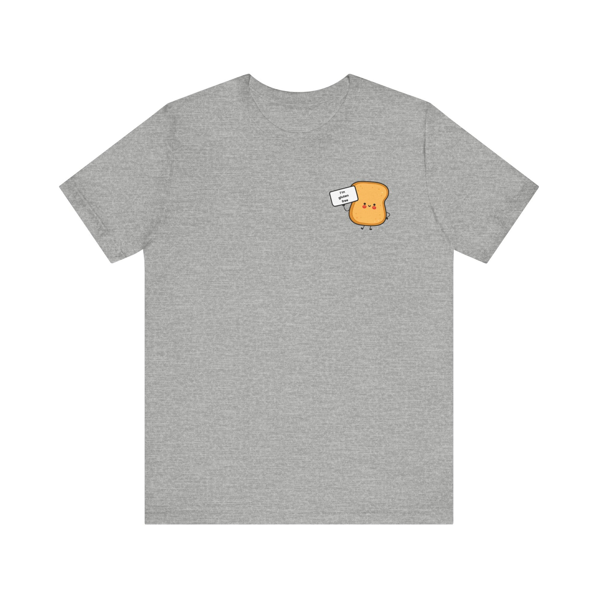 T-Shirt - Gluten Free Toast Funny Foodie Tee - FatCeliac’s Store