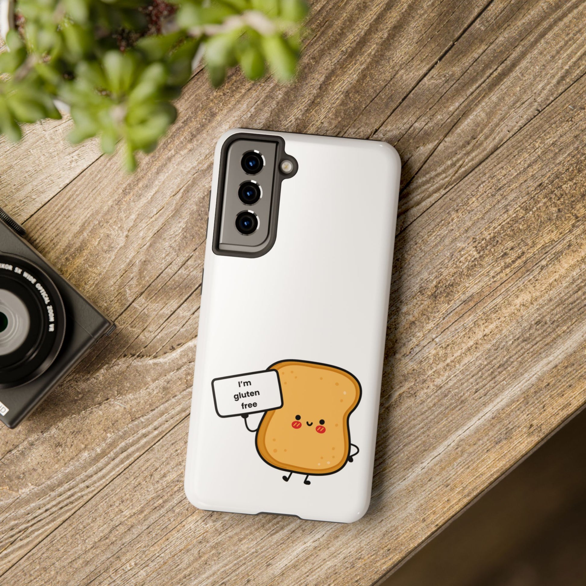 Gluten free toast - Funny Tough Phone Cases - FatCeliac’s Store