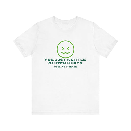 Gluten Hurts Tee - FatCeliac’s Store