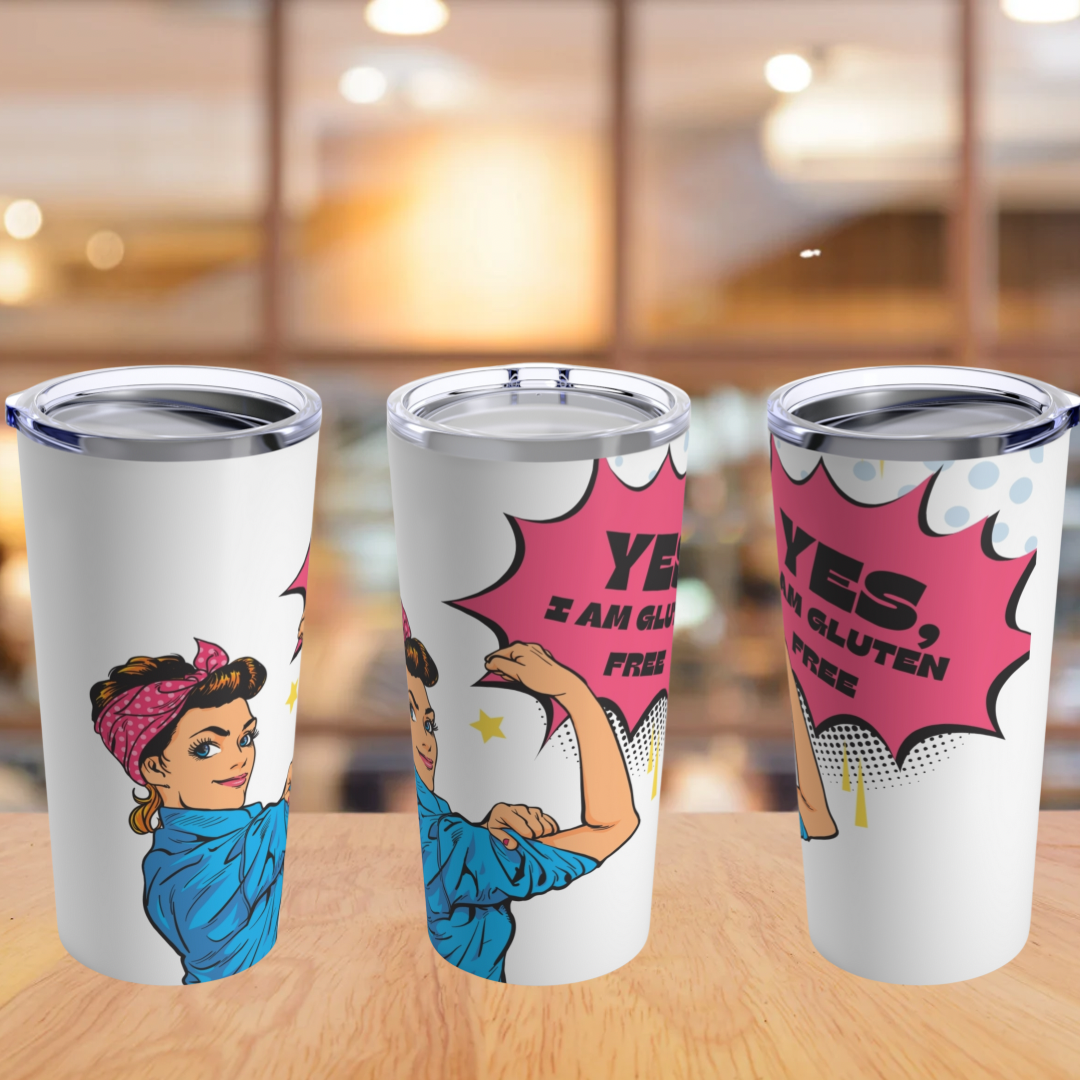 Retro Gluten Free Cup - All three views