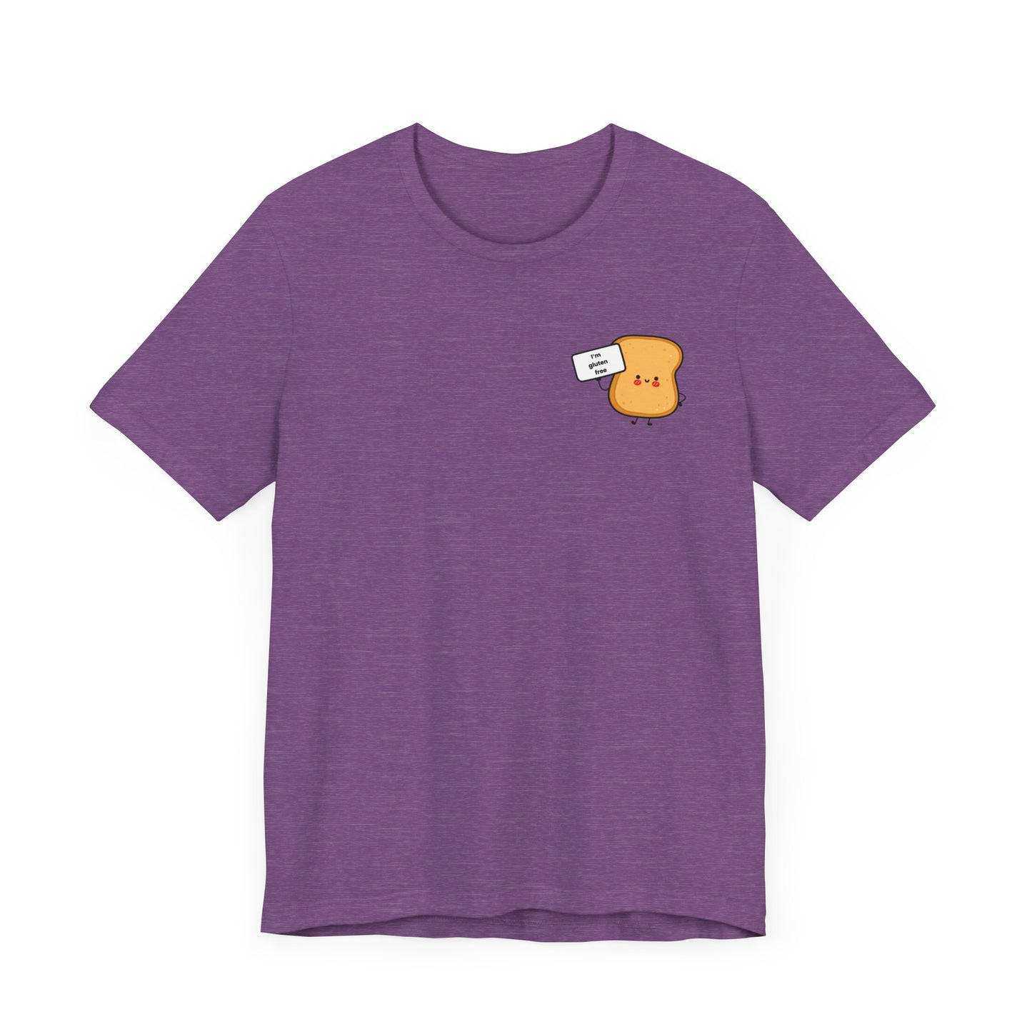T-Shirt - Gluten Free Toast Funny Foodie Tee - FatCeliac’s Store