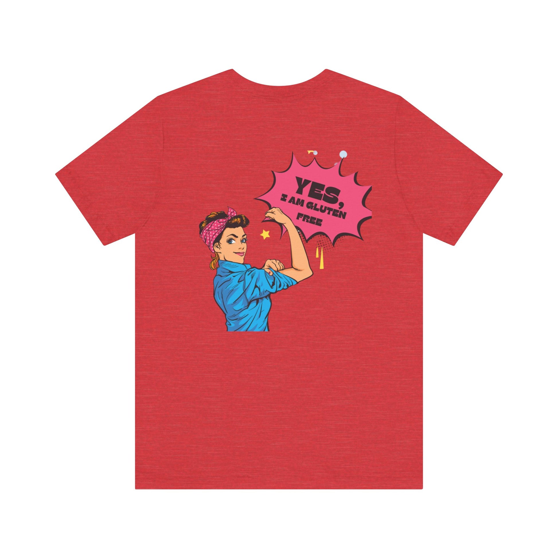 Rosie the Riveter Gluten Free T-Shirt - FatCeliac’s Store