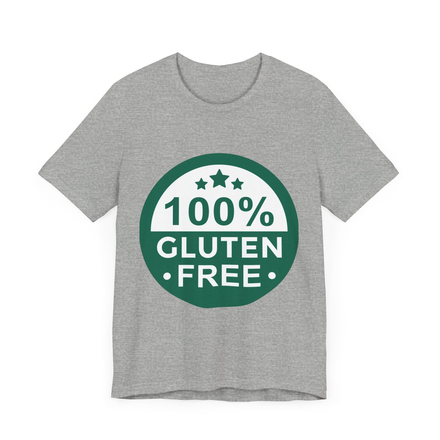 100% Gluten Free Unisex Tee - FatCeliac’s Store