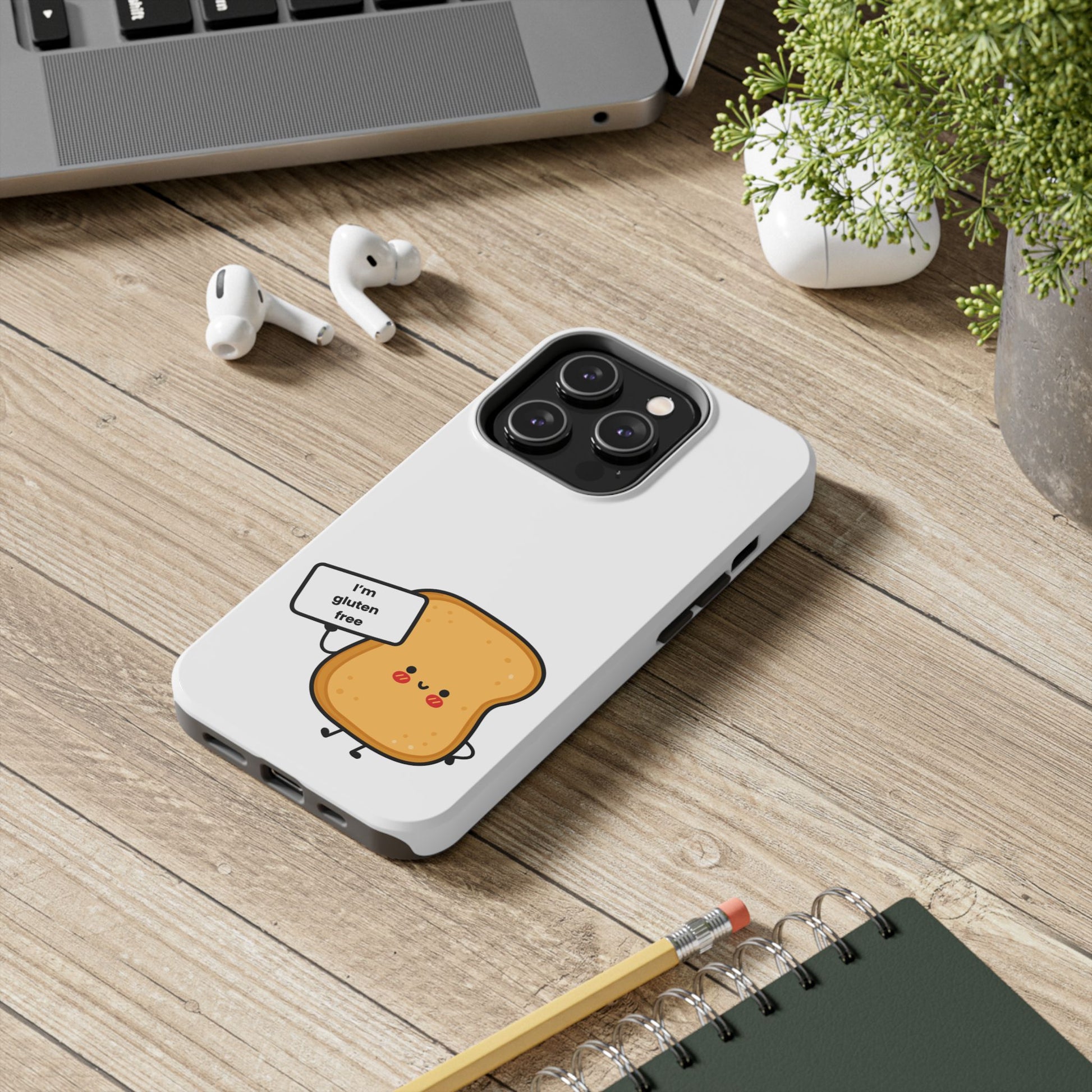 Gluten free toast - Funny Tough Phone Cases - FatCeliac’s Store