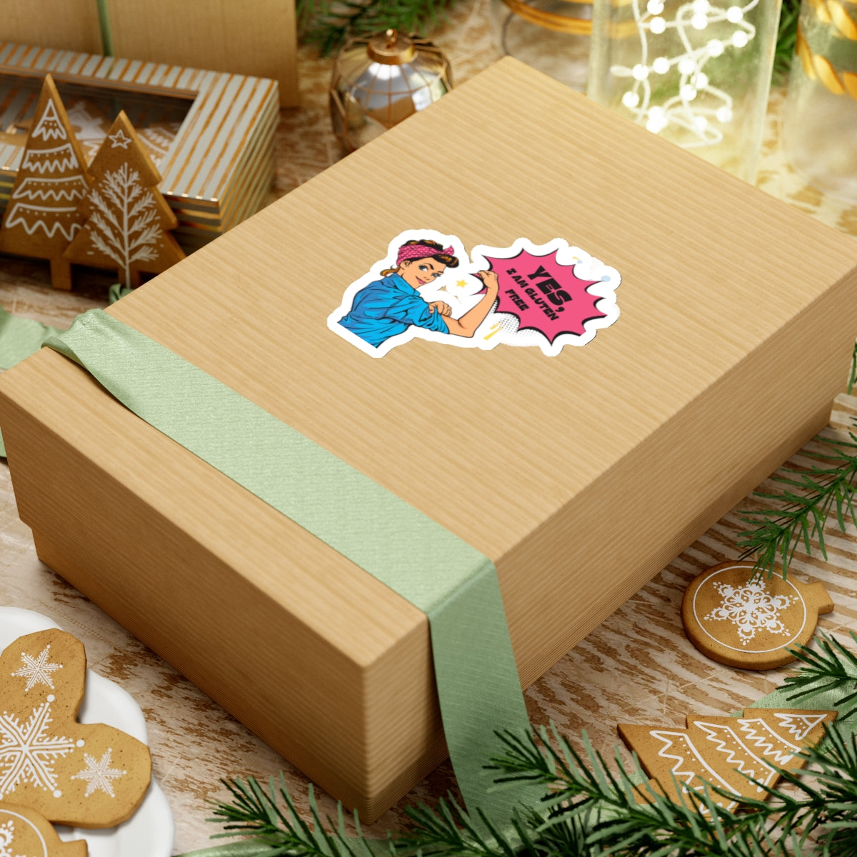 Rosie Sticker - FatCeliac’s Store