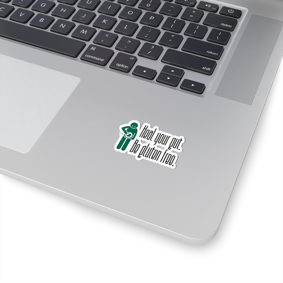 Heal your gut, be gluten free - Kiss-Cut Stickers - FatCeliac’s Store