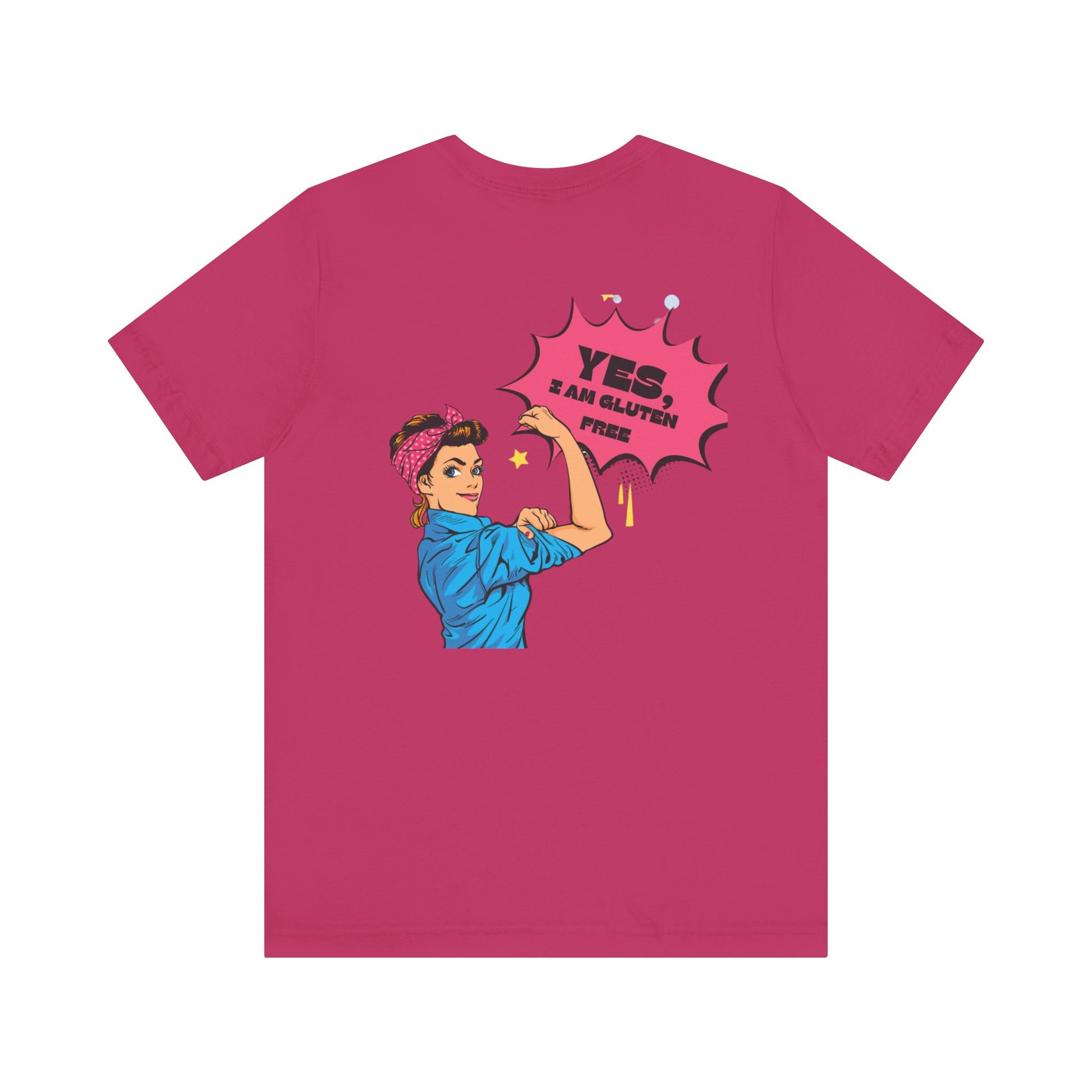 Rosie the Riveter Gluten Free T-Shirt - FatCeliac’s Store