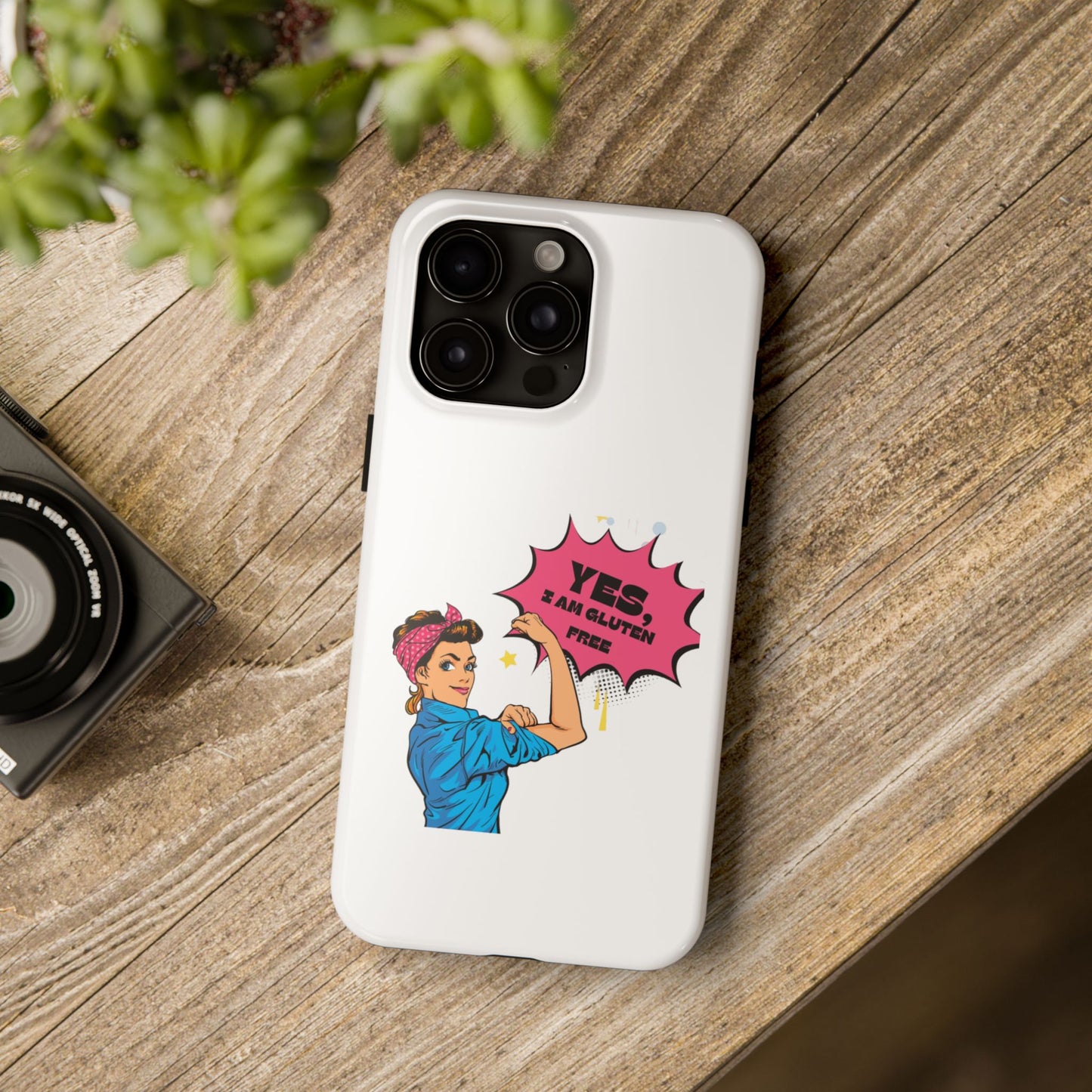 Phone Case - Gluten Free Status - FatCeliac’s Store