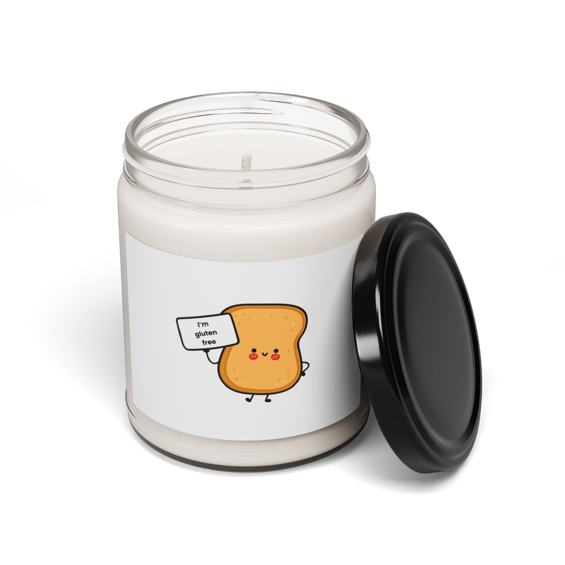 Gluten free Toast - Scented Soy Candle, 9oz - FatCeliac’s Store