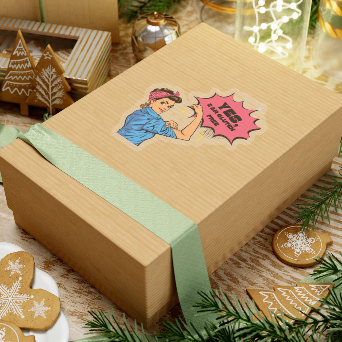 Rosie Sticker - FatCeliac’s Store