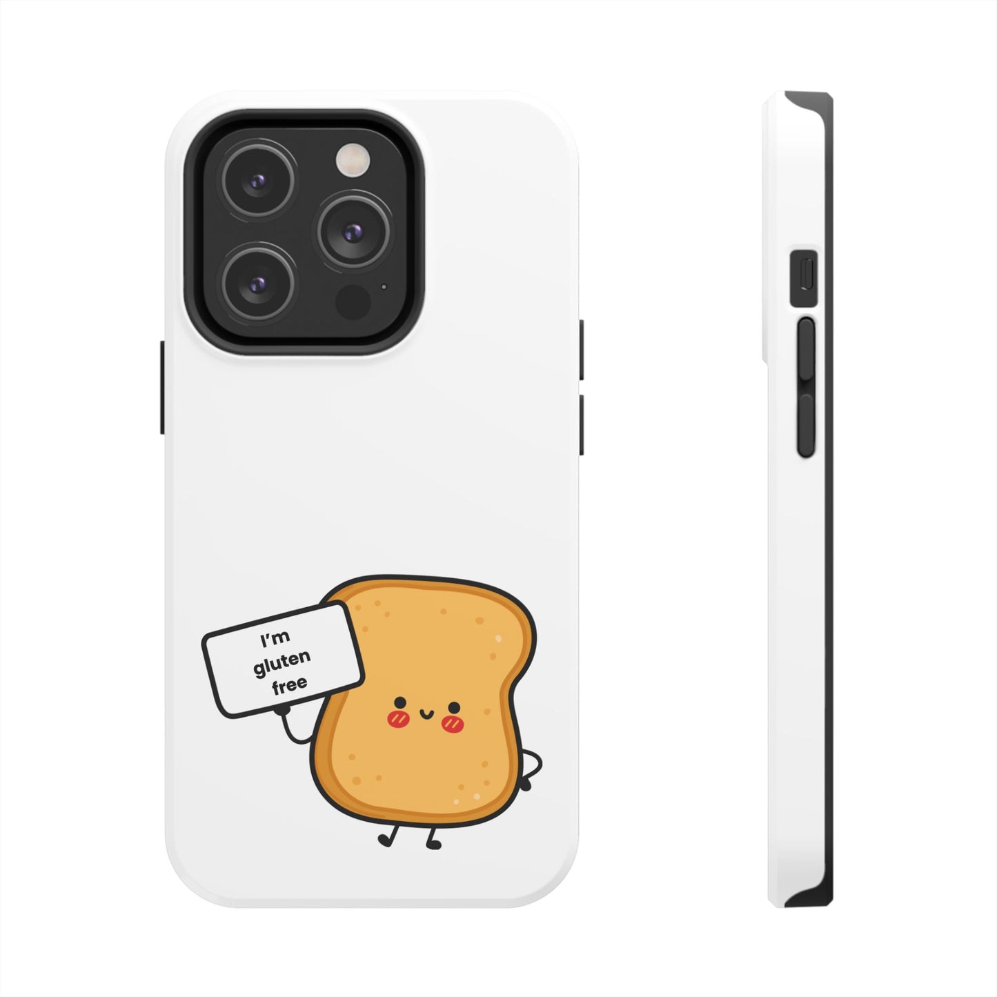 Gluten free toast - Funny Tough Phone Cases - FatCeliac’s Store