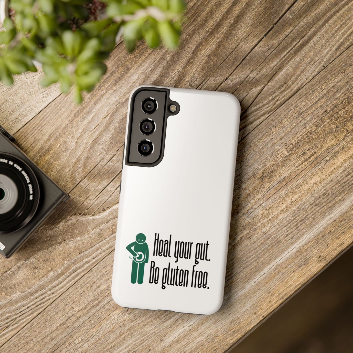 Heal your gut, be gluten free - Tough Phone Cases - FatCeliac’s Store