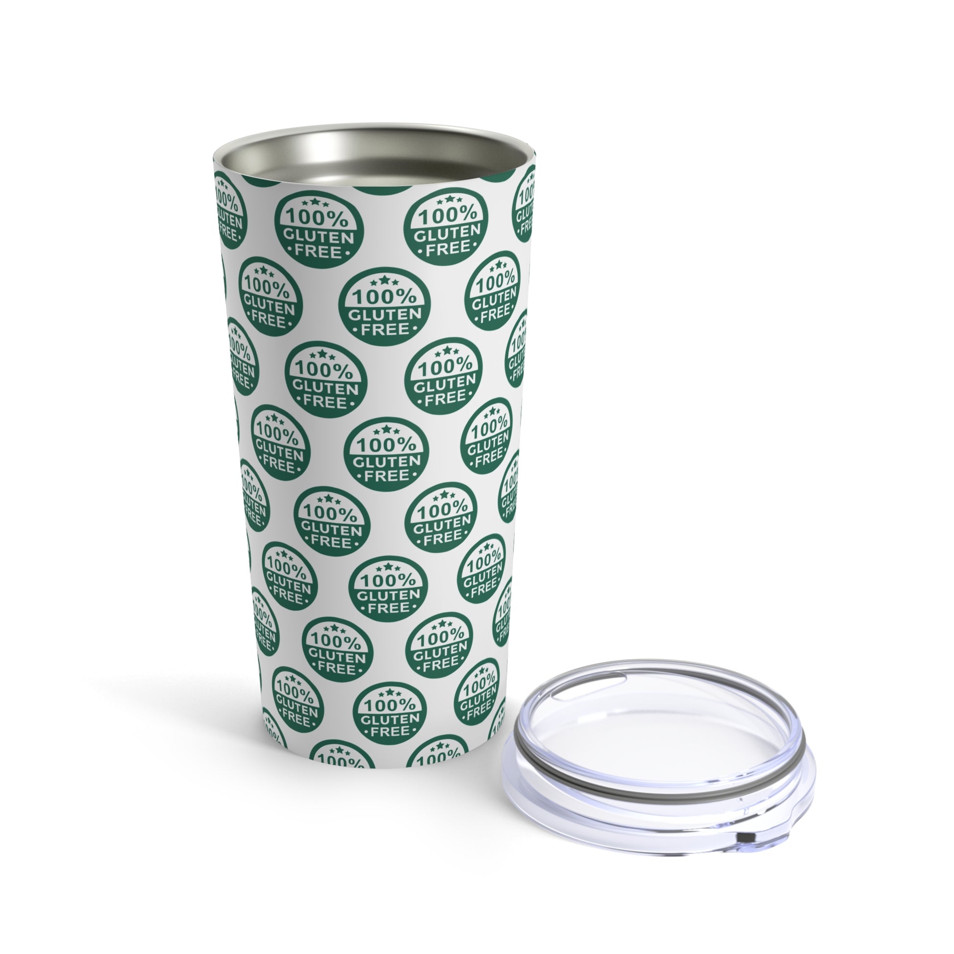 100% Gluten Free - Tumbler 20oz - FatCeliac’s Store