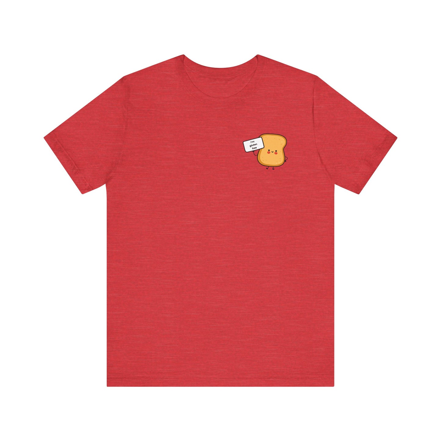 T-Shirt - Gluten Free Toast Funny Foodie Tee - FatCeliac’s Store