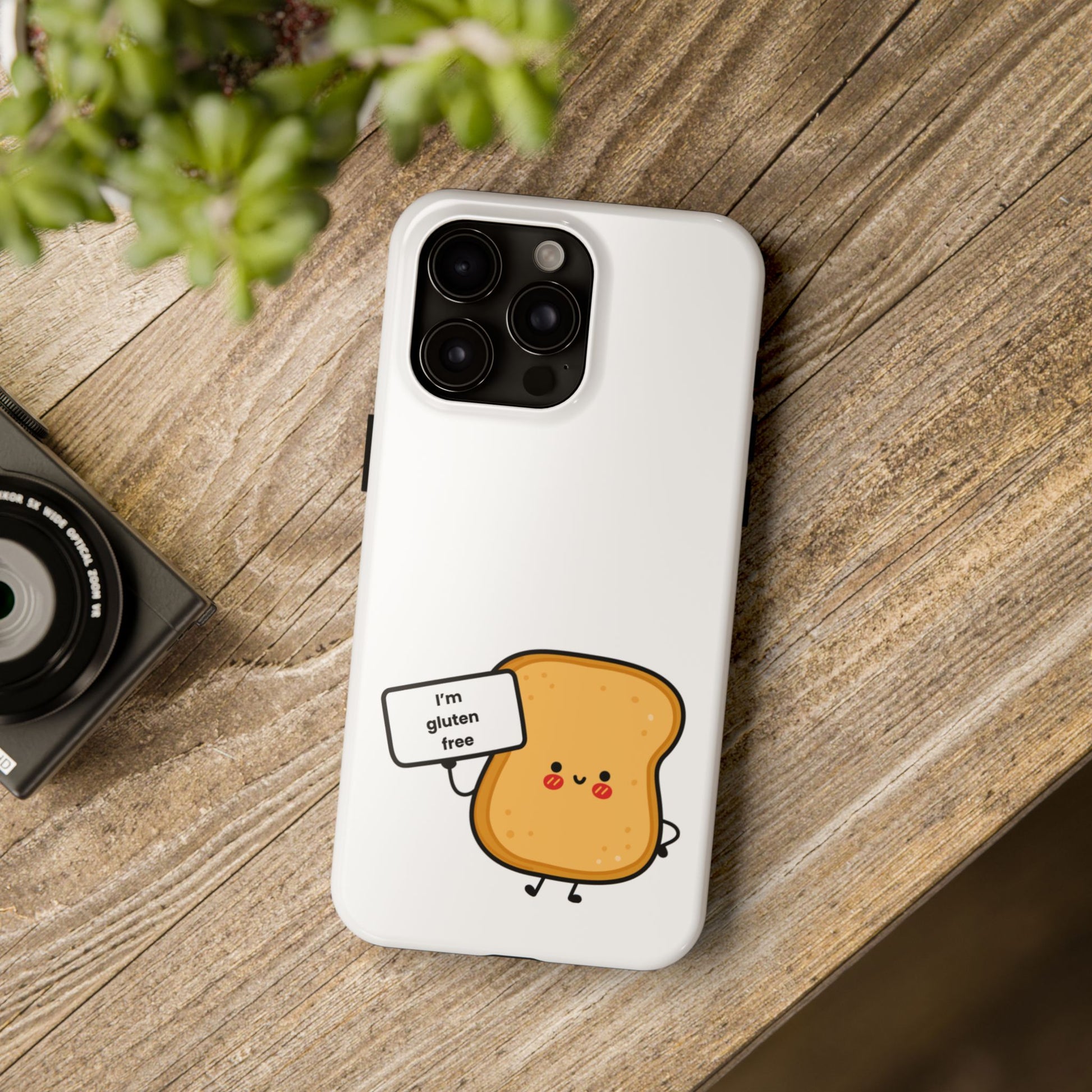 Gluten free toast - Funny Tough Phone Cases - FatCeliac’s Store