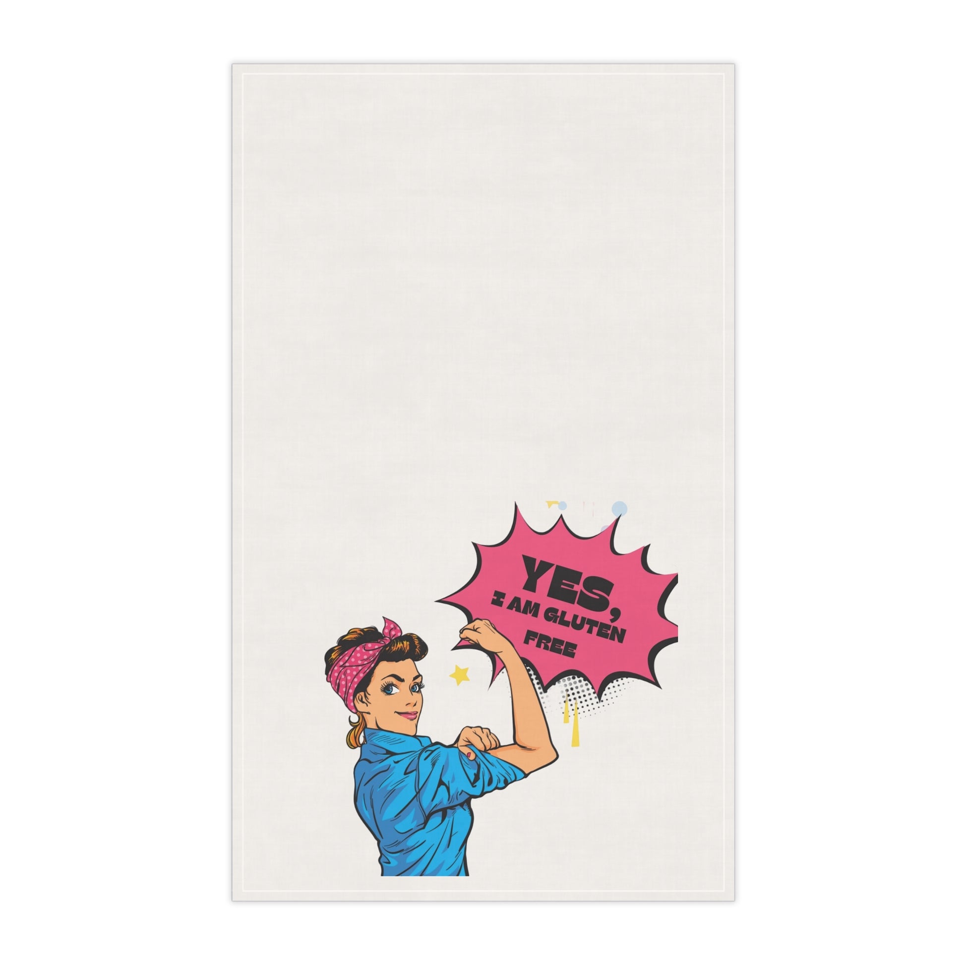  Bold Retro Woman Gluten Free - Front