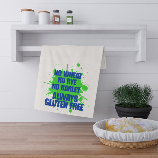Funny Quote Gluten Free Tea Towel in Kitchen