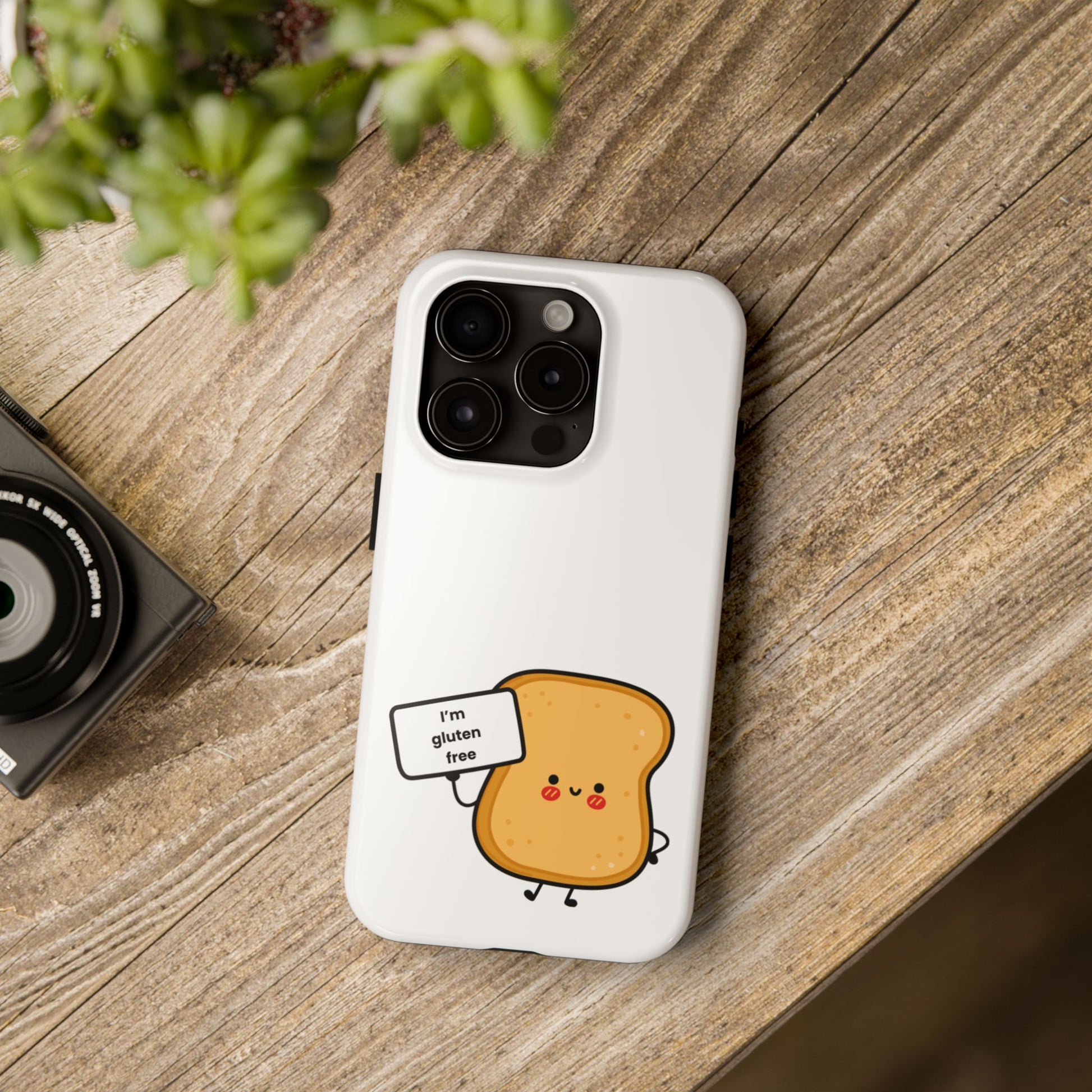Gluten free toast - Funny Tough Phone Cases - FatCeliac’s Store