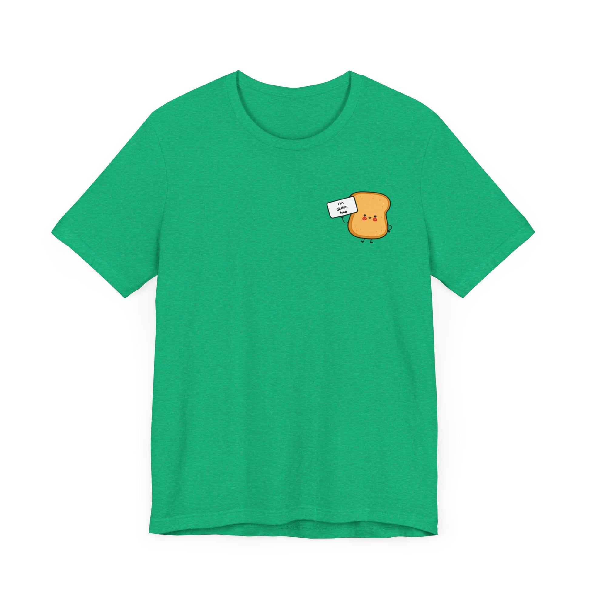 T-Shirt - Gluten Free Toast Funny Foodie Tee - FatCeliac’s Store