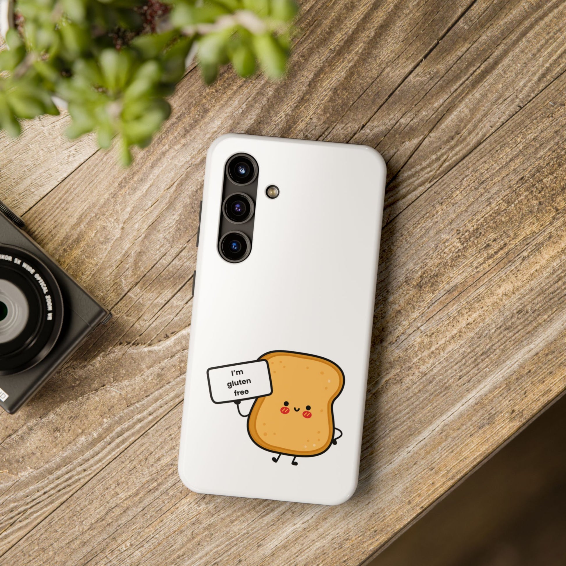 Gluten free toast - Funny Tough Phone Cases - FatCeliac’s Store