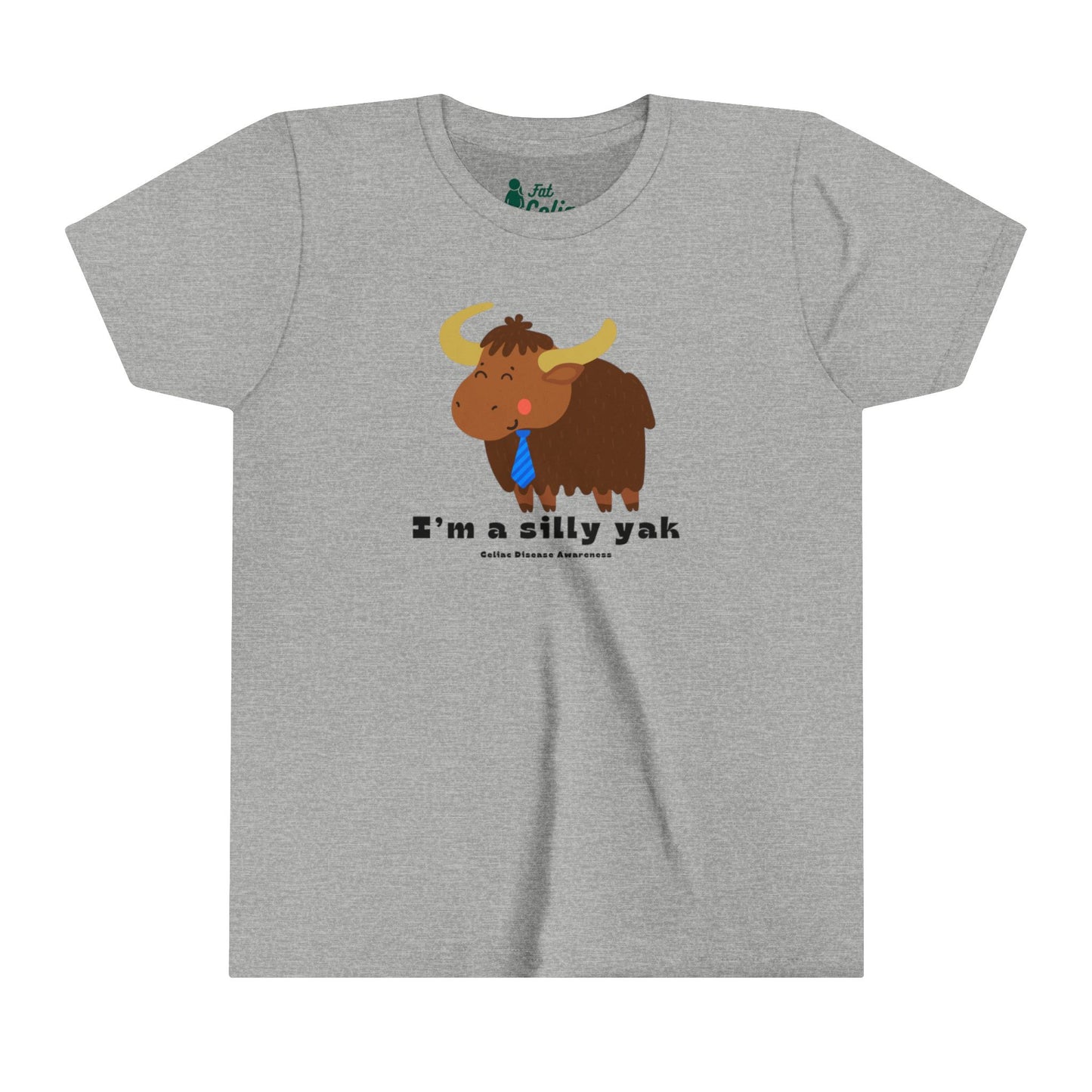 I’m a silly yak with a tie - Youth T0shirt - FatCeliac’s Store