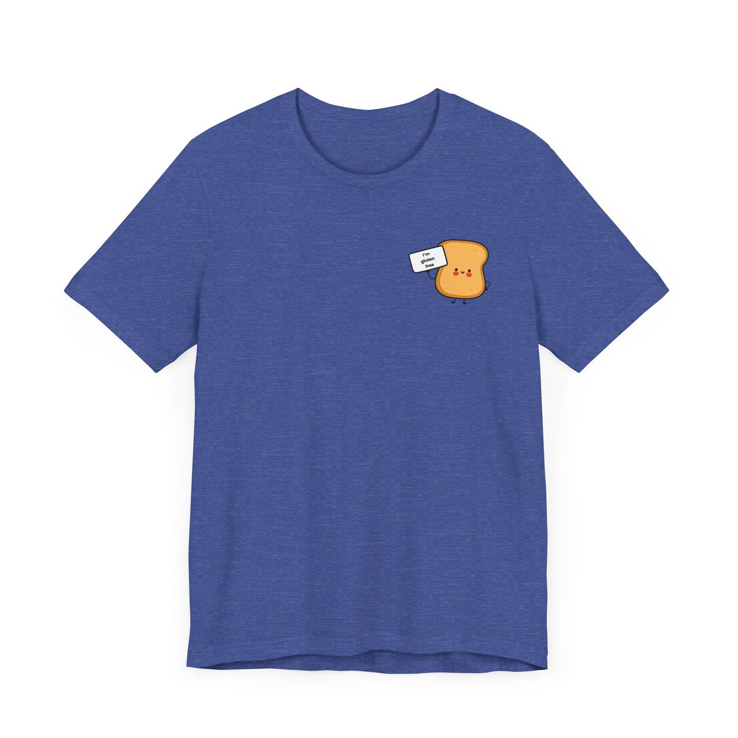 T-Shirt - Gluten Free Toast Funny Foodie Tee - FatCeliac’s Store