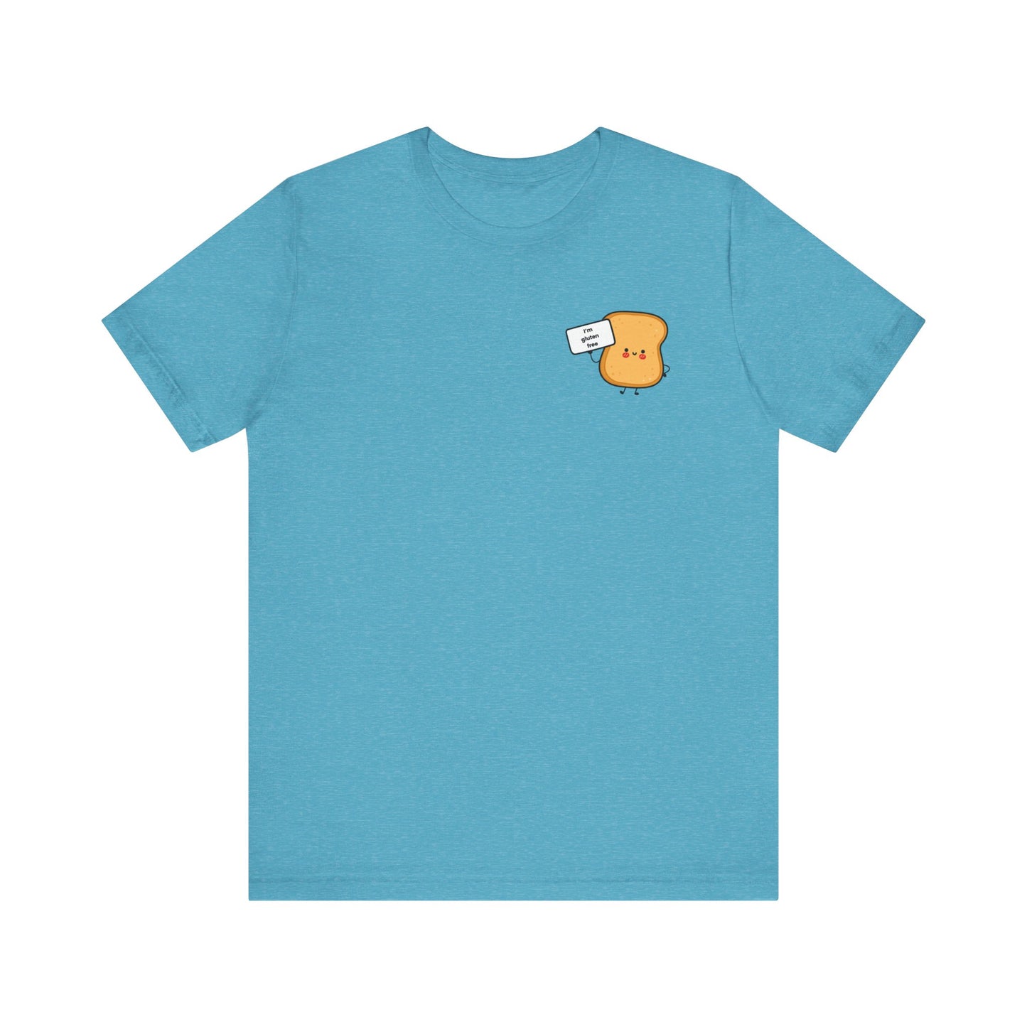 T-Shirt - Gluten Free Toast Funny Foodie Tee - FatCeliac’s Store