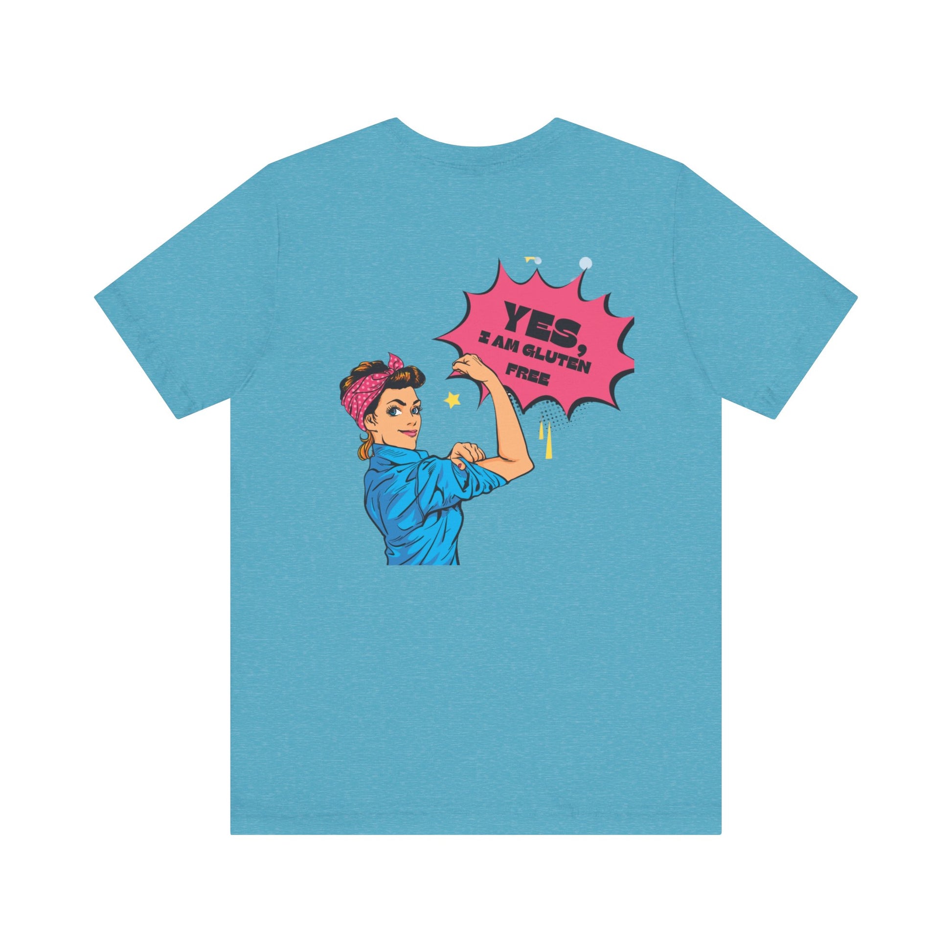 Rosie the Riveter Gluten Free T-Shirt - FatCeliac’s Store