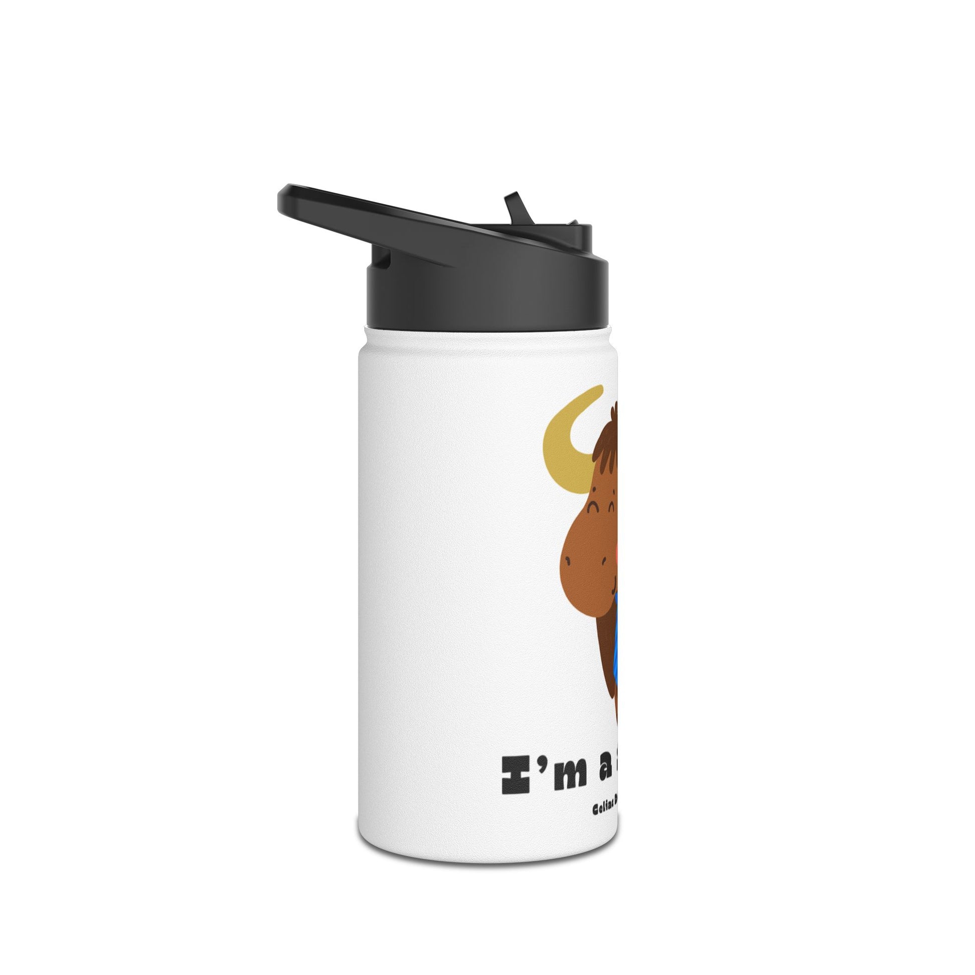 Silly Yak with Tie - Water Bottle - FatCeliac’s Store