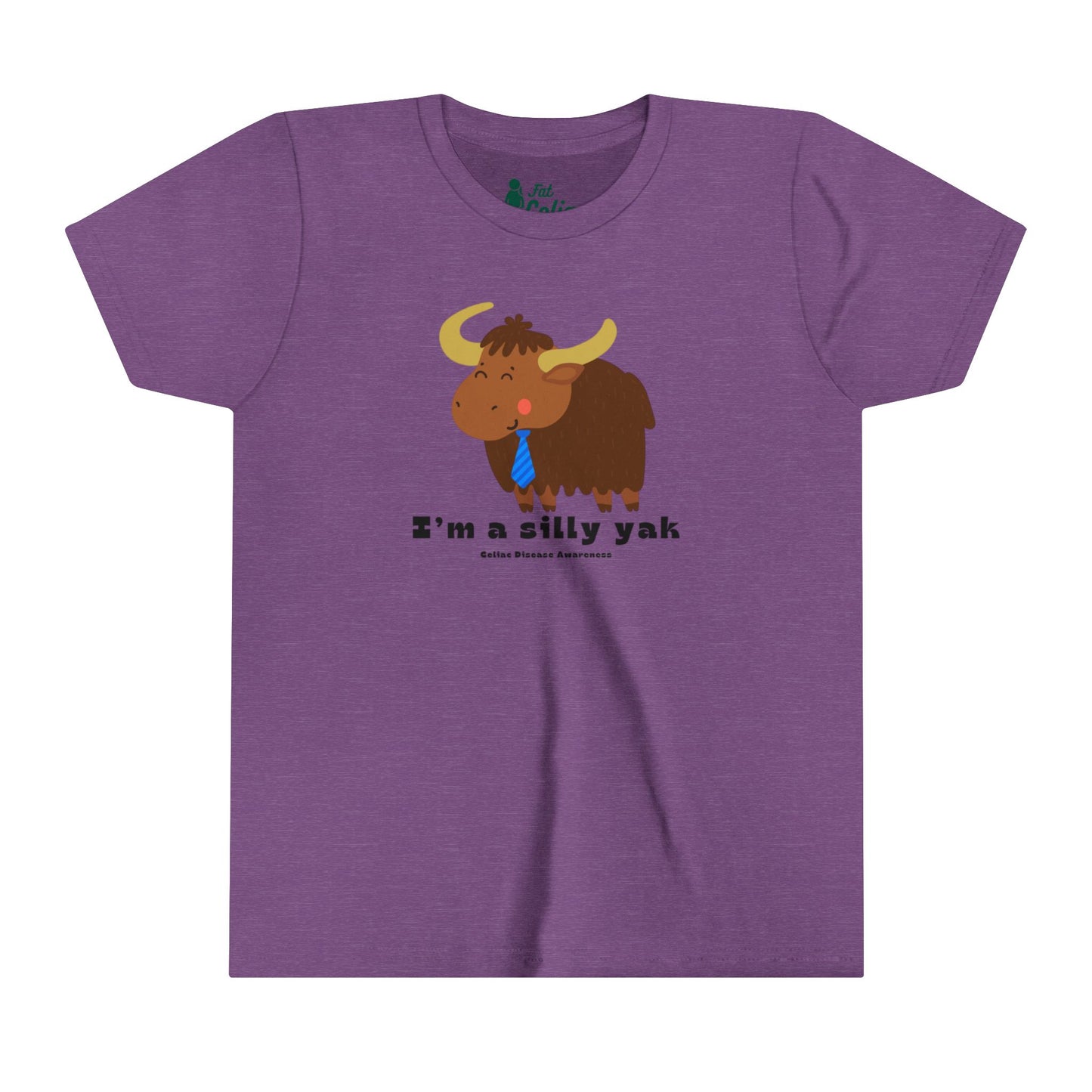 I’m a silly yak with a tie - Youth T0shirt - FatCeliac’s Store