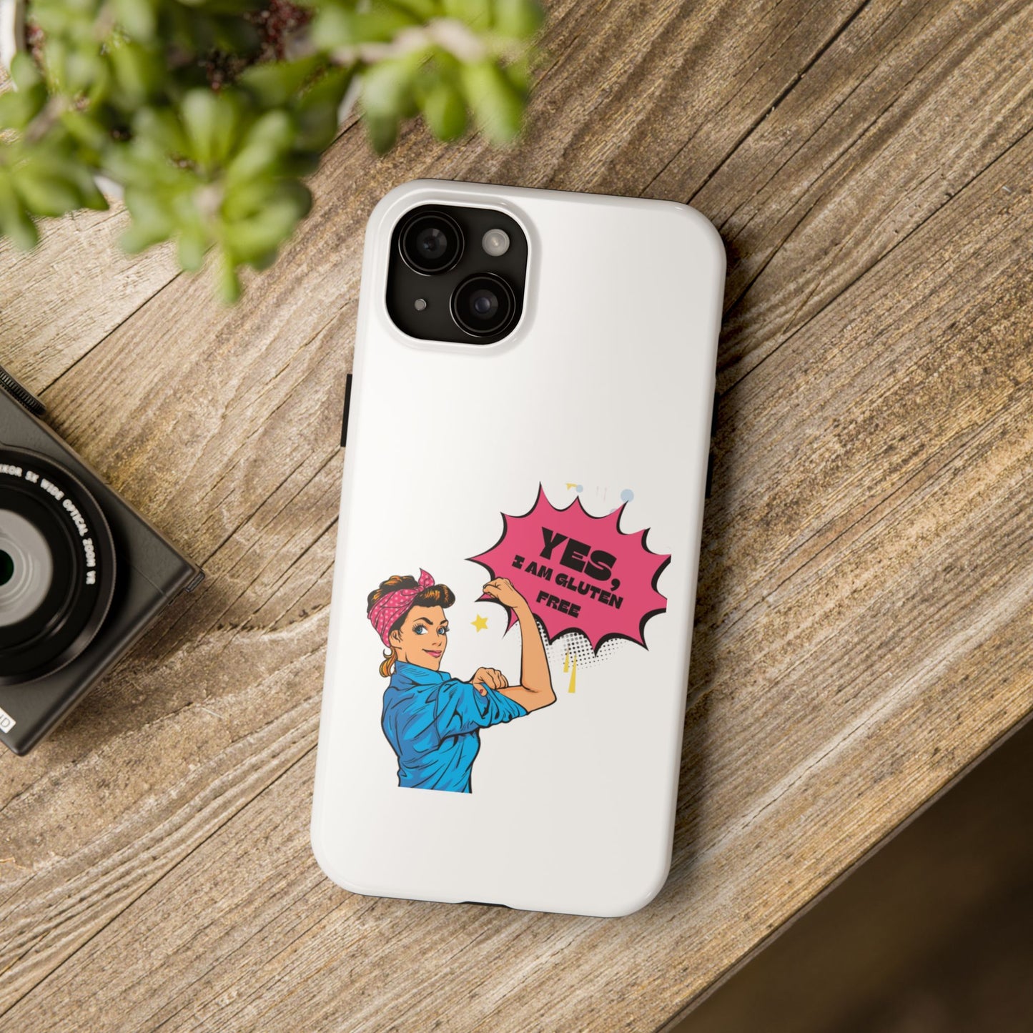 Phone Case - Gluten Free Status - FatCeliac’s Store