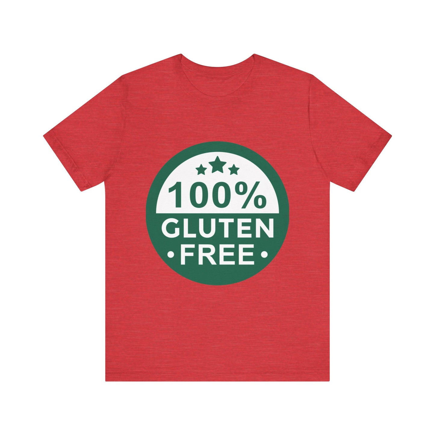 100% Gluten Free Unisex Tee - FatCeliac’s Store